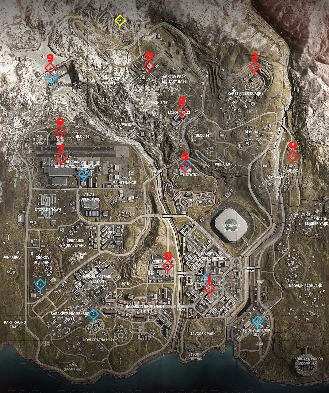 Call of Duty Warzone phone map  How to open bunker 11 - 5