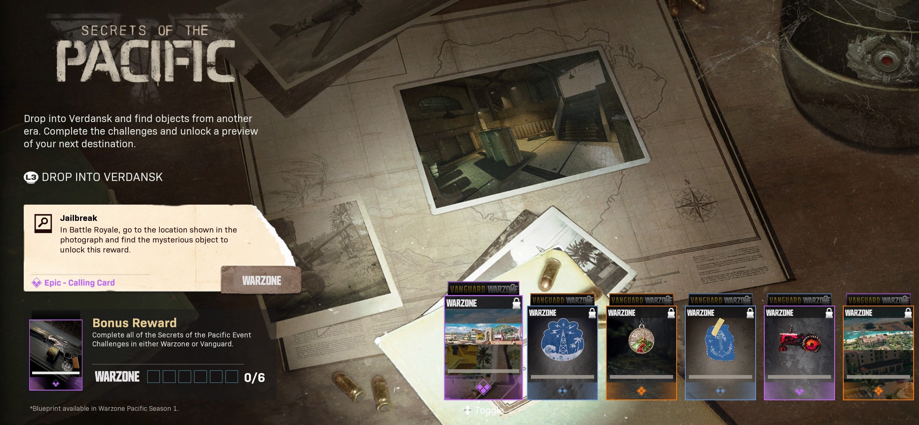 CoD Warzone: Secrets of the Pacific locations  VG247