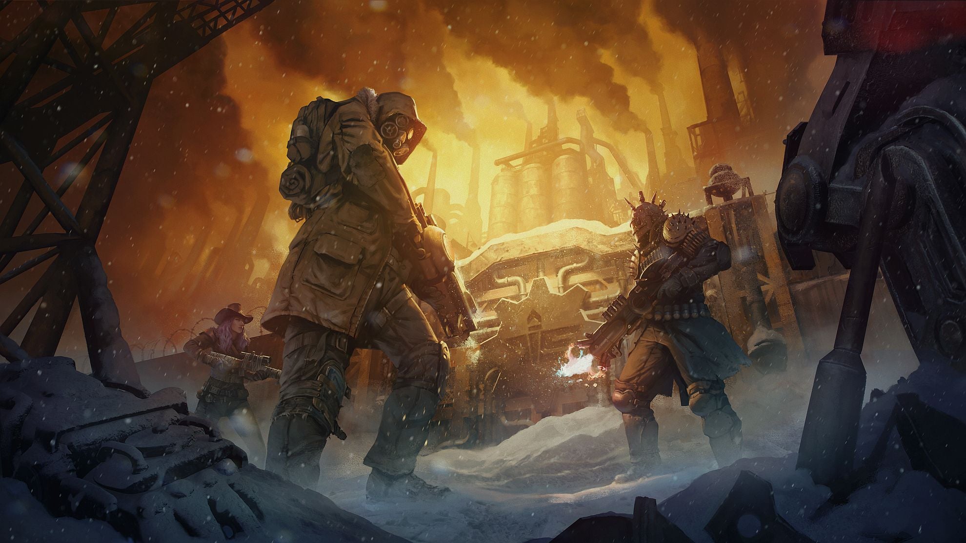 Image for Wasteland 3's first expansion The Battle of Steeltown drops June 3
