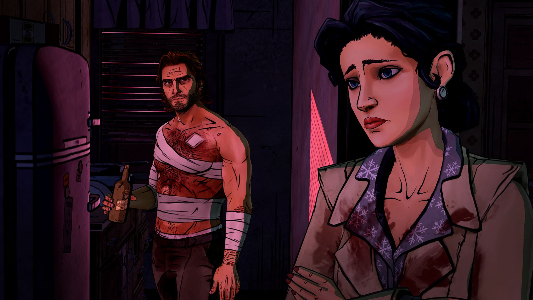 Image for Bigby looks determined in these Wolf Among Us Episode 4 screens