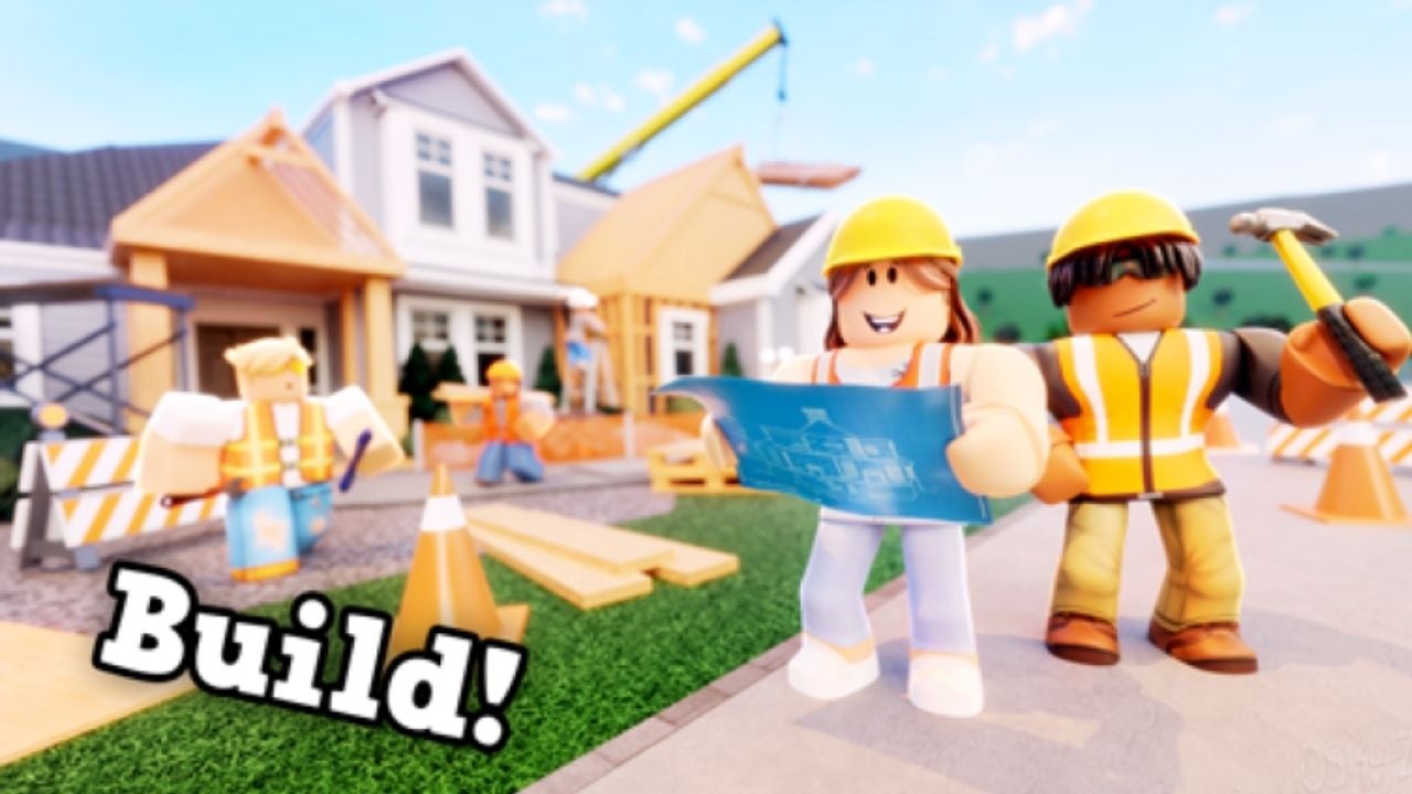 Official art from the Roblox game Welcome to Bloxburg!