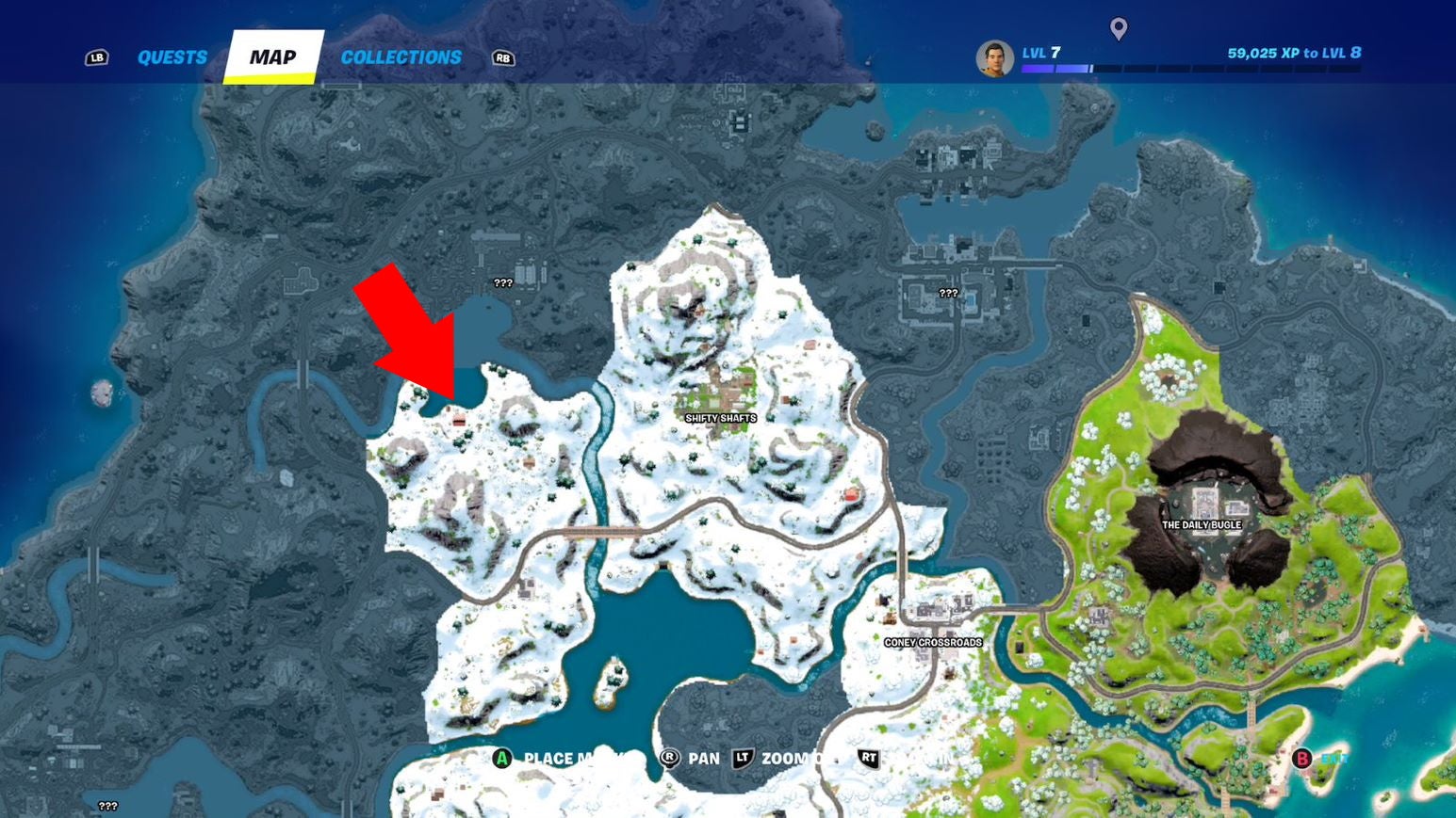 Where is the Nutcracker house in Fortnite Chapter 3 - 89