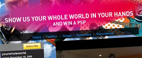Image for Sony launches PSP "yourwholeworld" competition