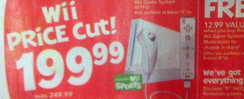 Image for Rumour - Wii price cut for end of September