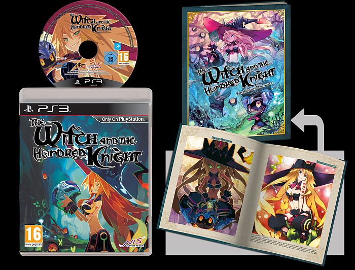 Image for Witch and the Hundred Knight pre-order bonus includes 32-page softcover art book