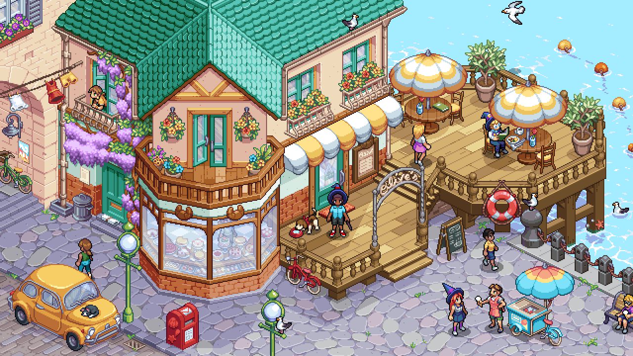 Witchbrook re revealed by Chucklefish with new isometric pixel art style - 60