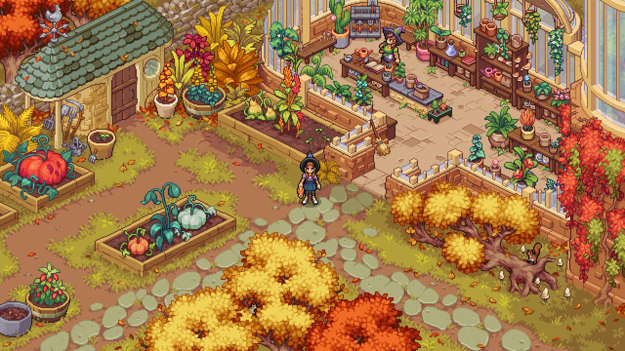 Witchbrook re revealed by Chucklefish with new isometric pixel art style - 16
