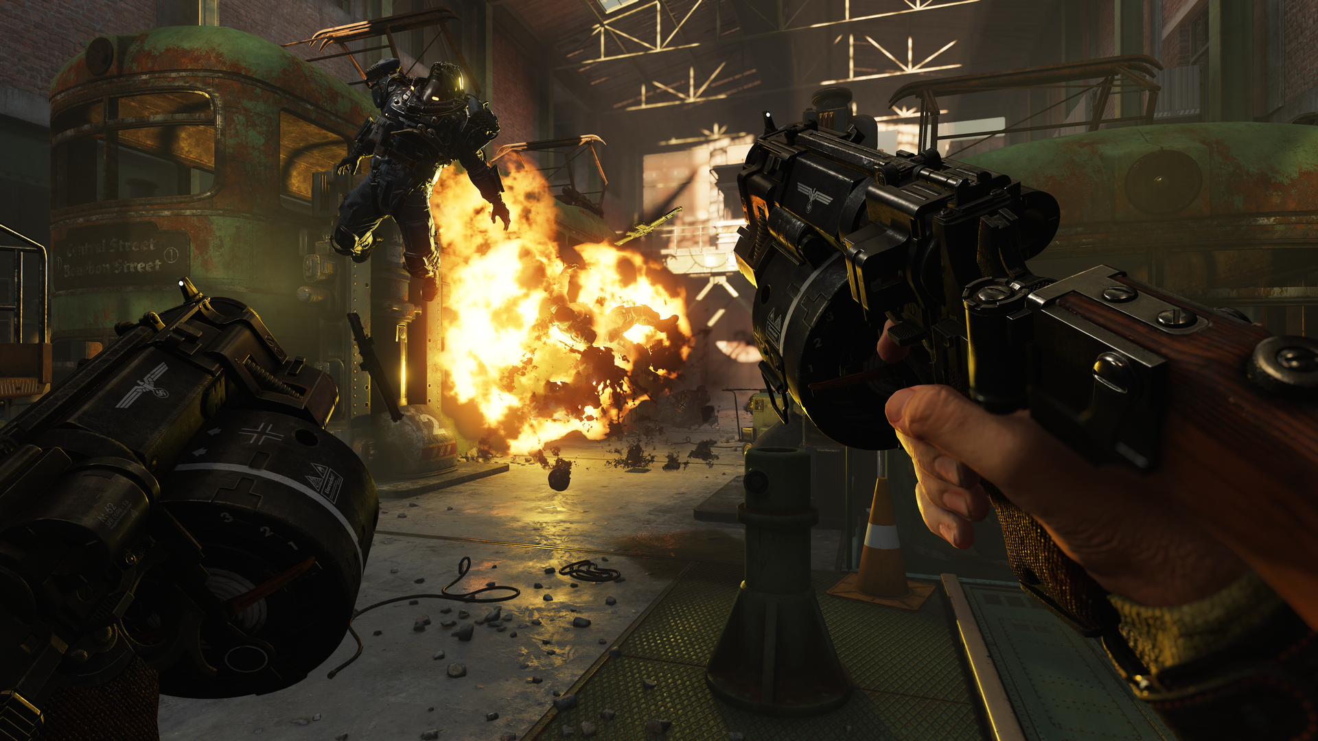 Image for Wolfenstein 2 hands-on: the ultimate stress-relieving, fascist-smashing power trip