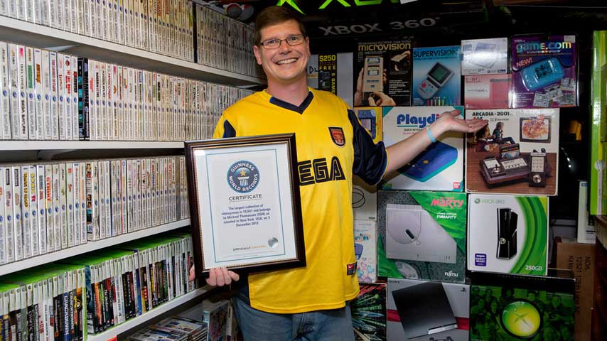Image for How much is the world's largest video game collection worth?