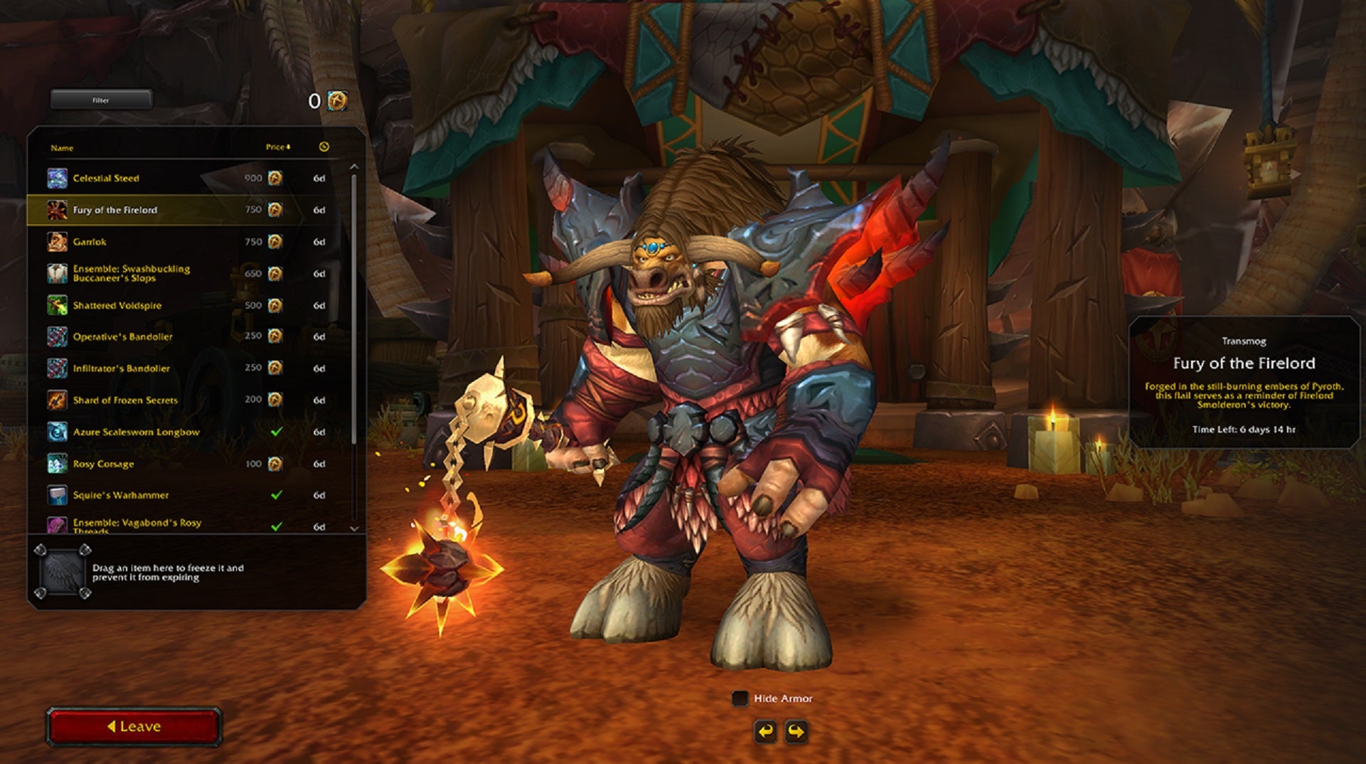 World of Warcraft Trading Post explained — how to earn tender tokens