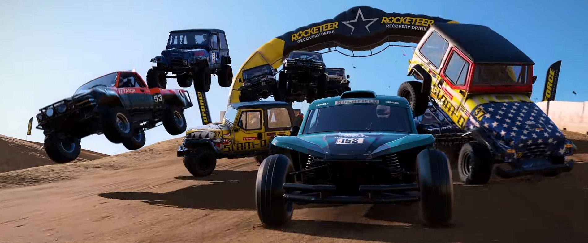 Image for Wreckfest brings you more DLC with the Super Truck Showdown tournament and the Off-Road Car Pack