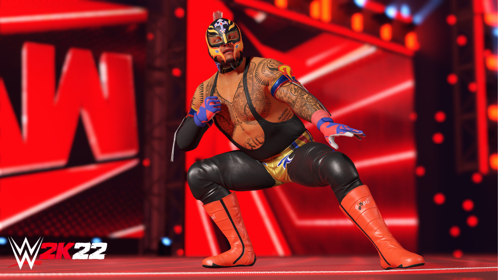WWE returns with WWE 2K22 in March  and Rey Mysterio is on the cover - 32