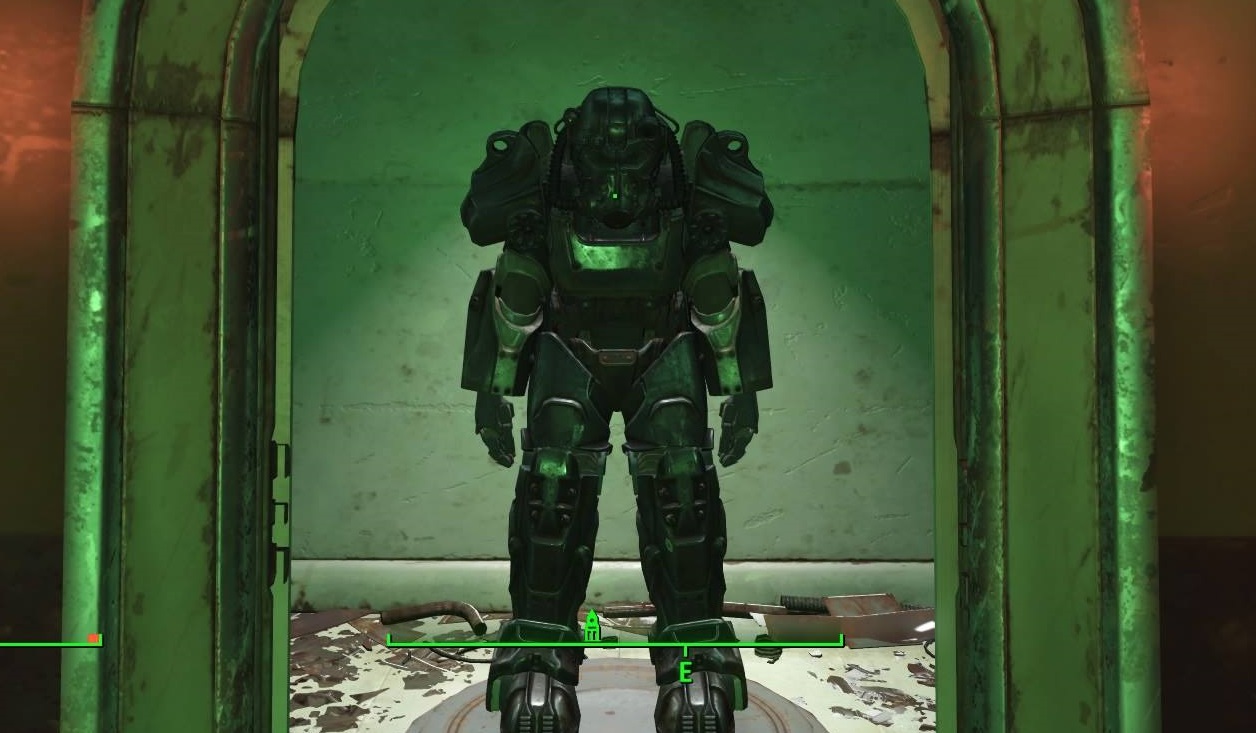 fallout 4 take power armor from dead