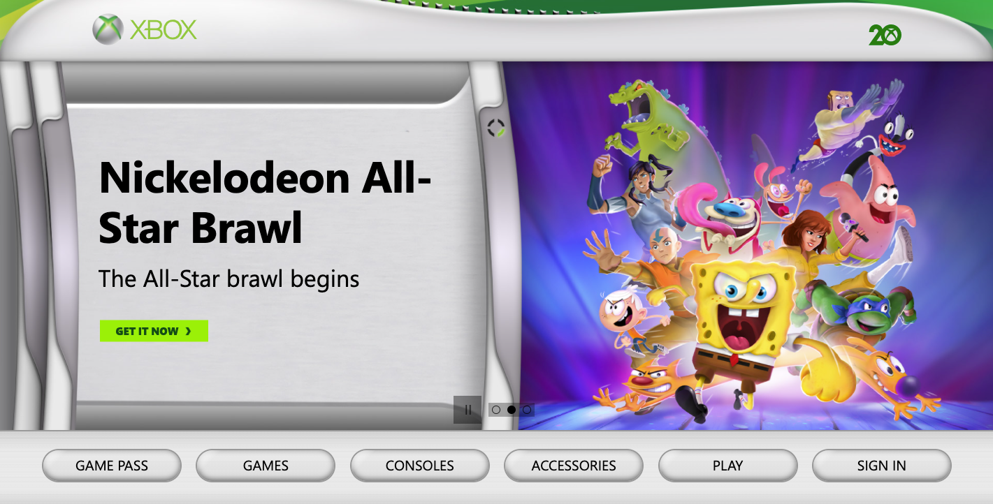 Image for Miss the Xbox 360’s blades? Well they’re back… on the Xbox website