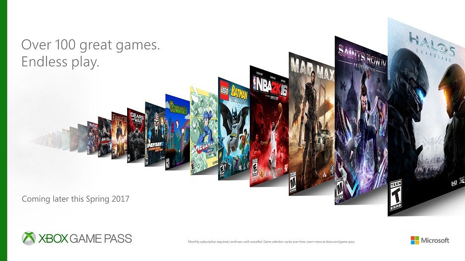 Image for Xbox Game Pass will get "at least" 5 new games every month