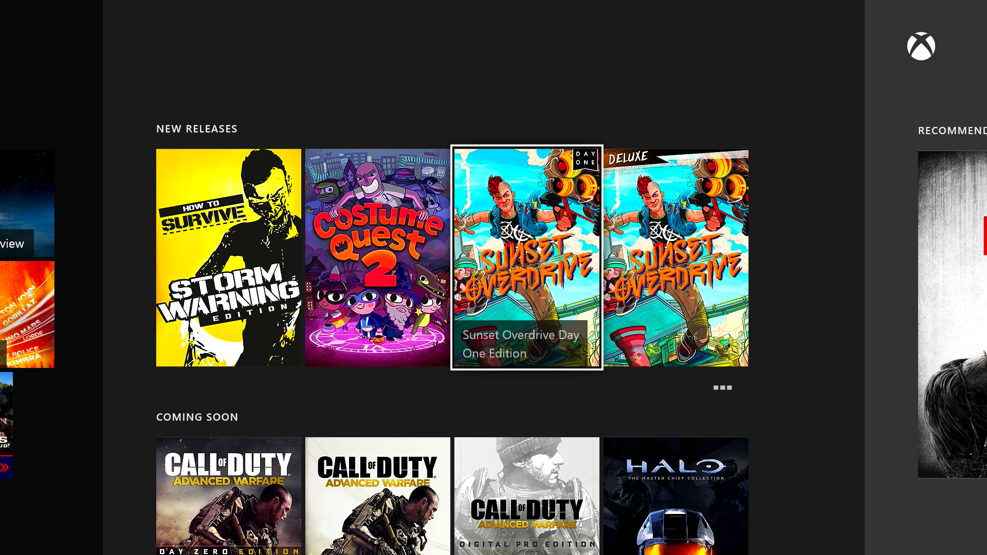 Image for Take a look at the revamped layout of the Xbox One store