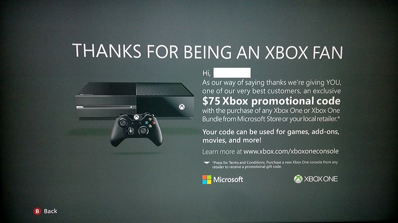 Image for UPDATE: $75 Xbox One upgrade also applies to some UK gamers