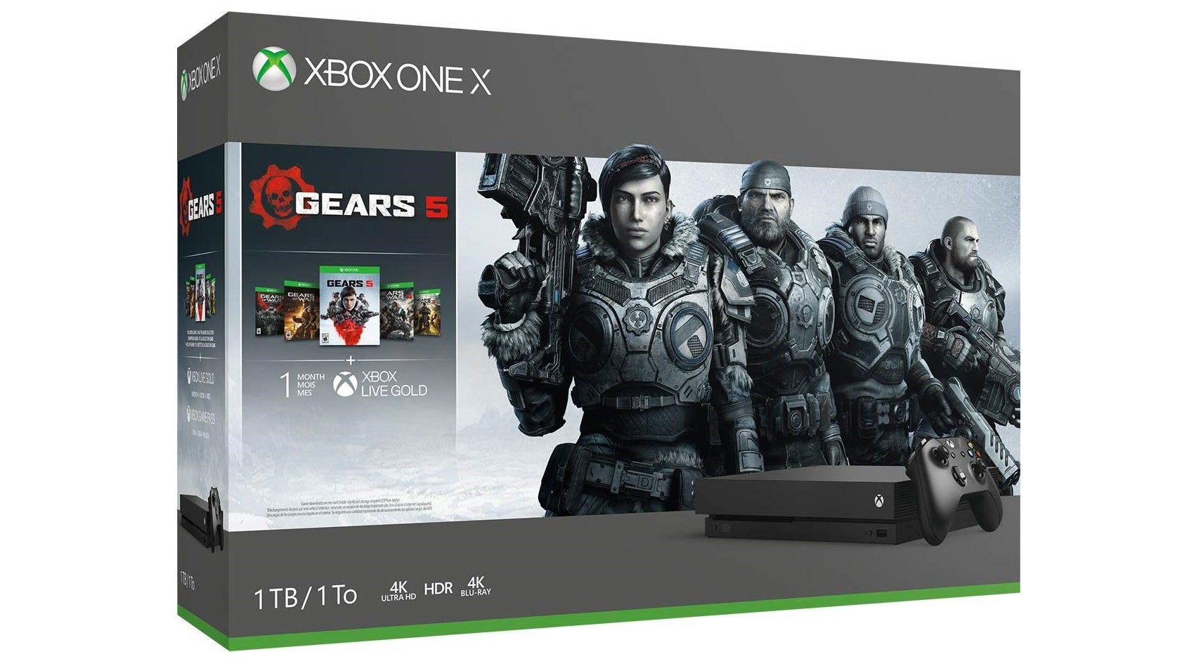 Image for Get Gears and Star Wars Xbox One X bundles for ?299/$299