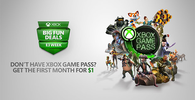 xbox game pass $1 for 3 months
