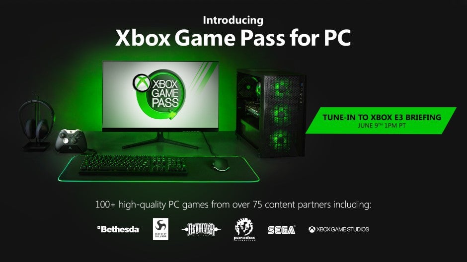 Image for Xbox Game Pass coming to PC, more information expected at E3