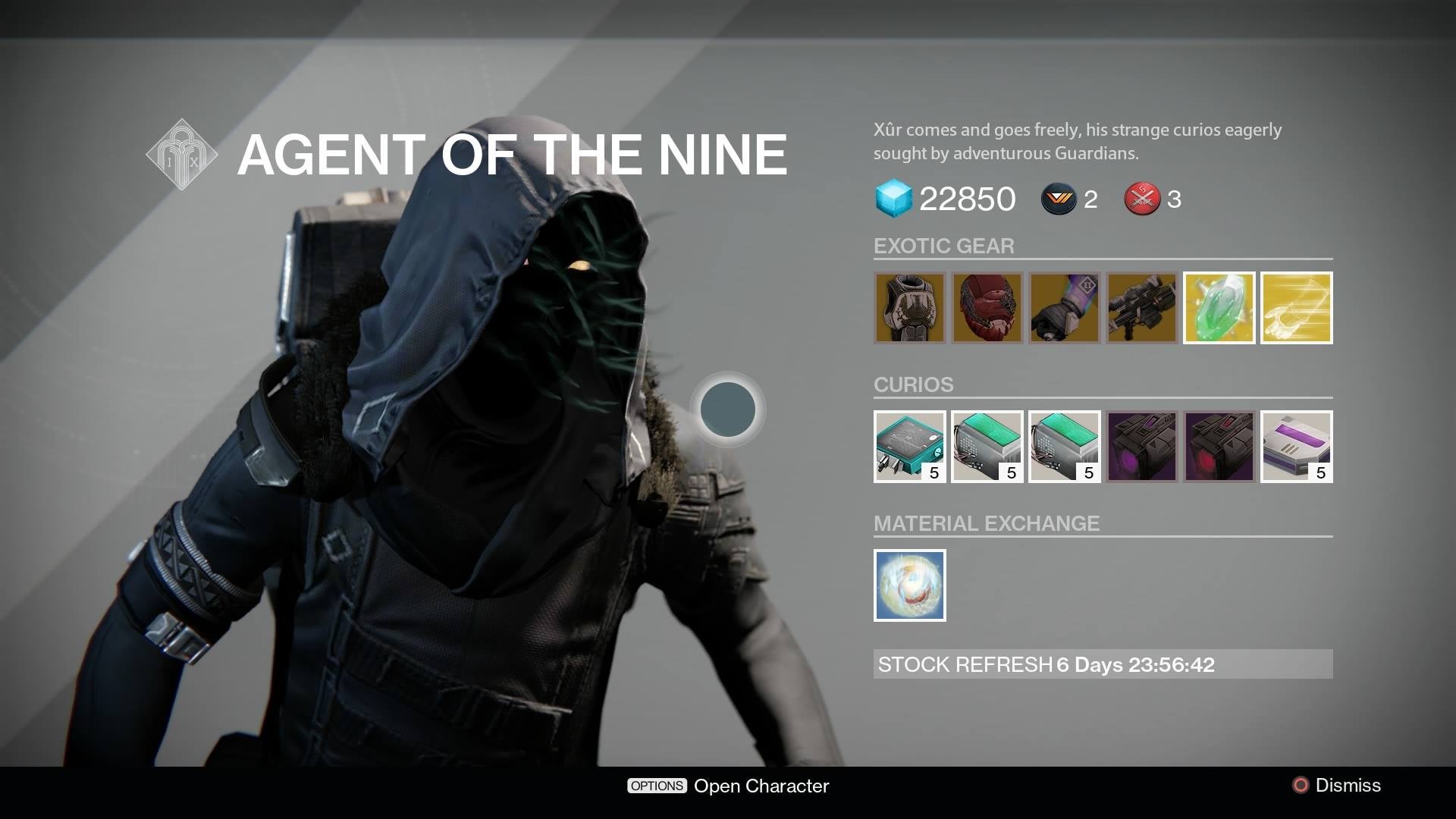 Destiny: Xur location and inventory for May 29, 30 | VG247