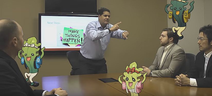 Image for Reggie shows off his dance moves in this Yo-Kai Watch video