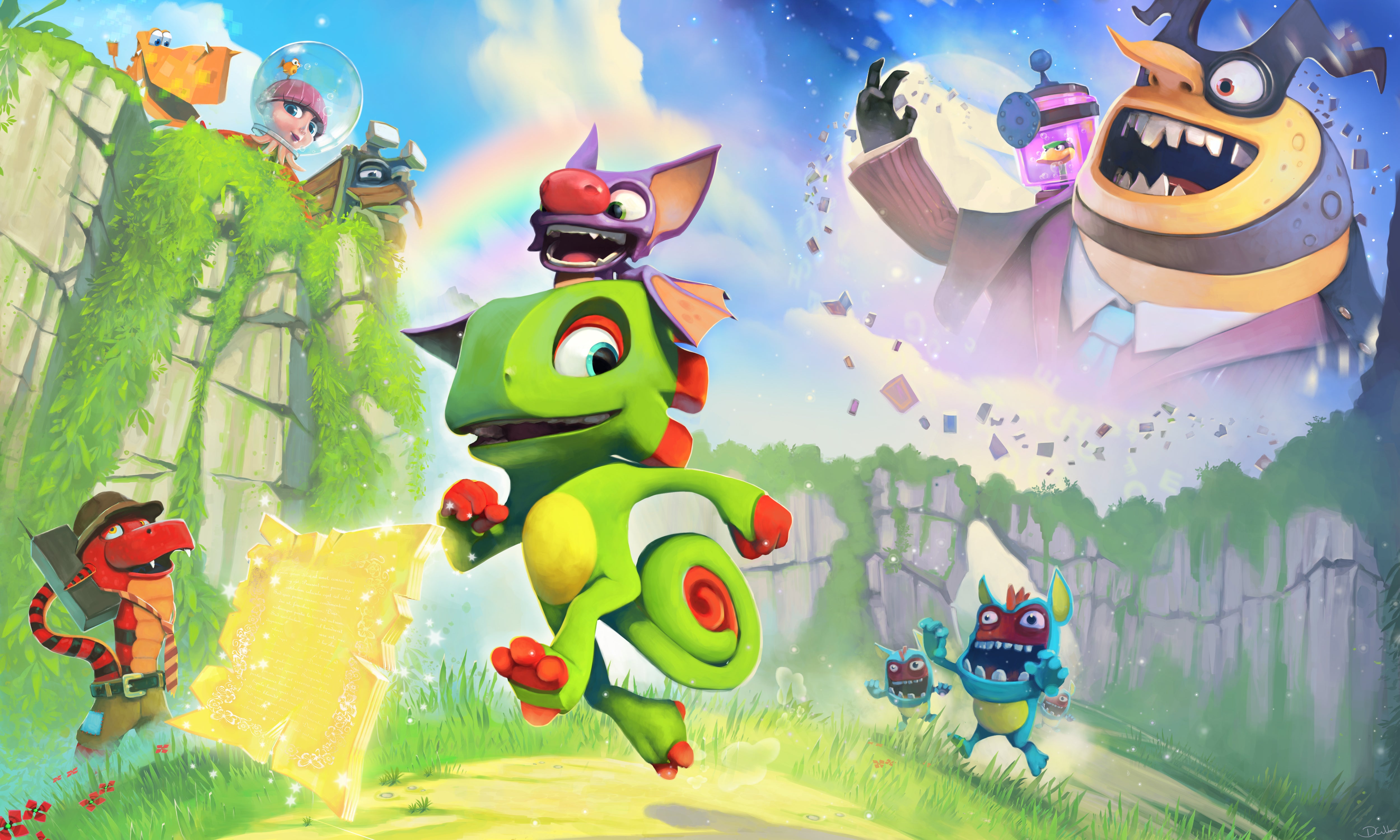 Image for Yooka-Laylee patch fixing camera and performance issues out for Xbox One, hits PC, PS4 at release