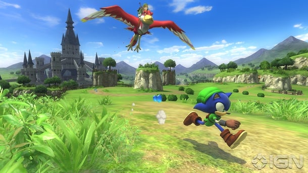 Image for Sonic Lost World free DLC is a Legend of Zelda Zone, out tomorrow 