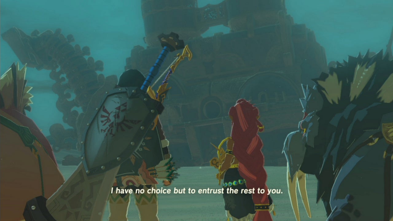 Zelda Breath of the Wild guide Boarding Vah Naboris VG247