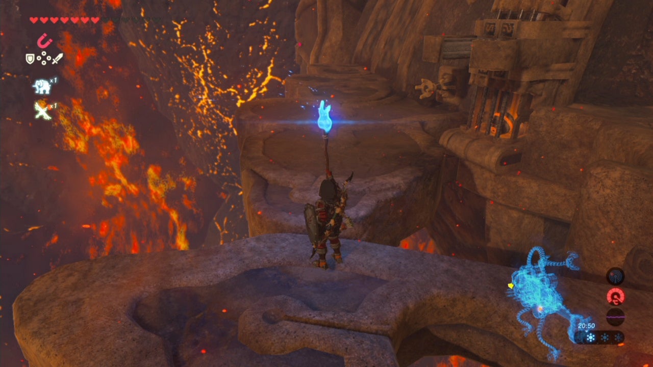 Zelda Breath of the Wild Divine Beast Vah Rudania Dungeon guide VG247