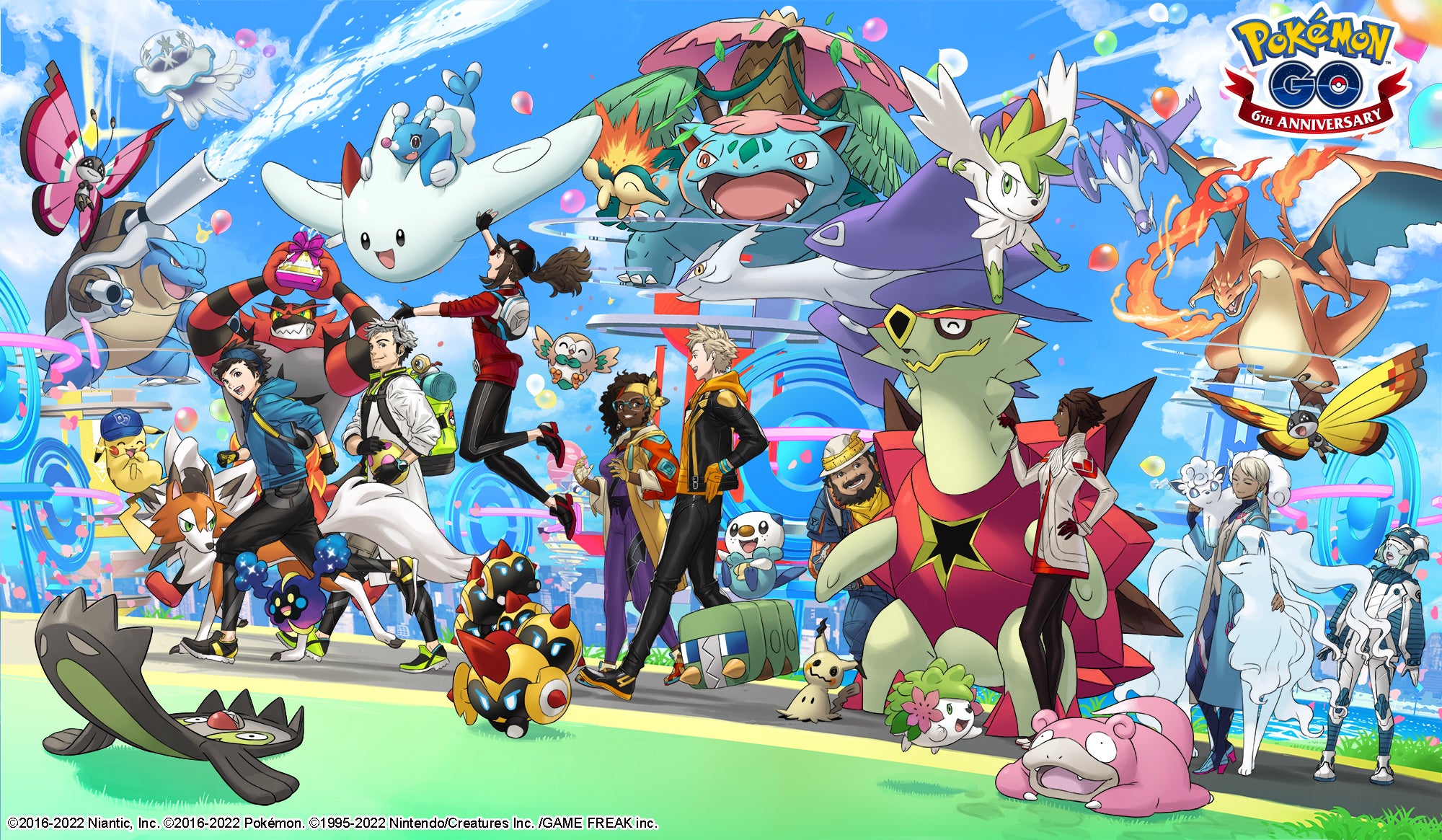 Image for The Pokemon Go Sixth Anniversary celebration has kicked off