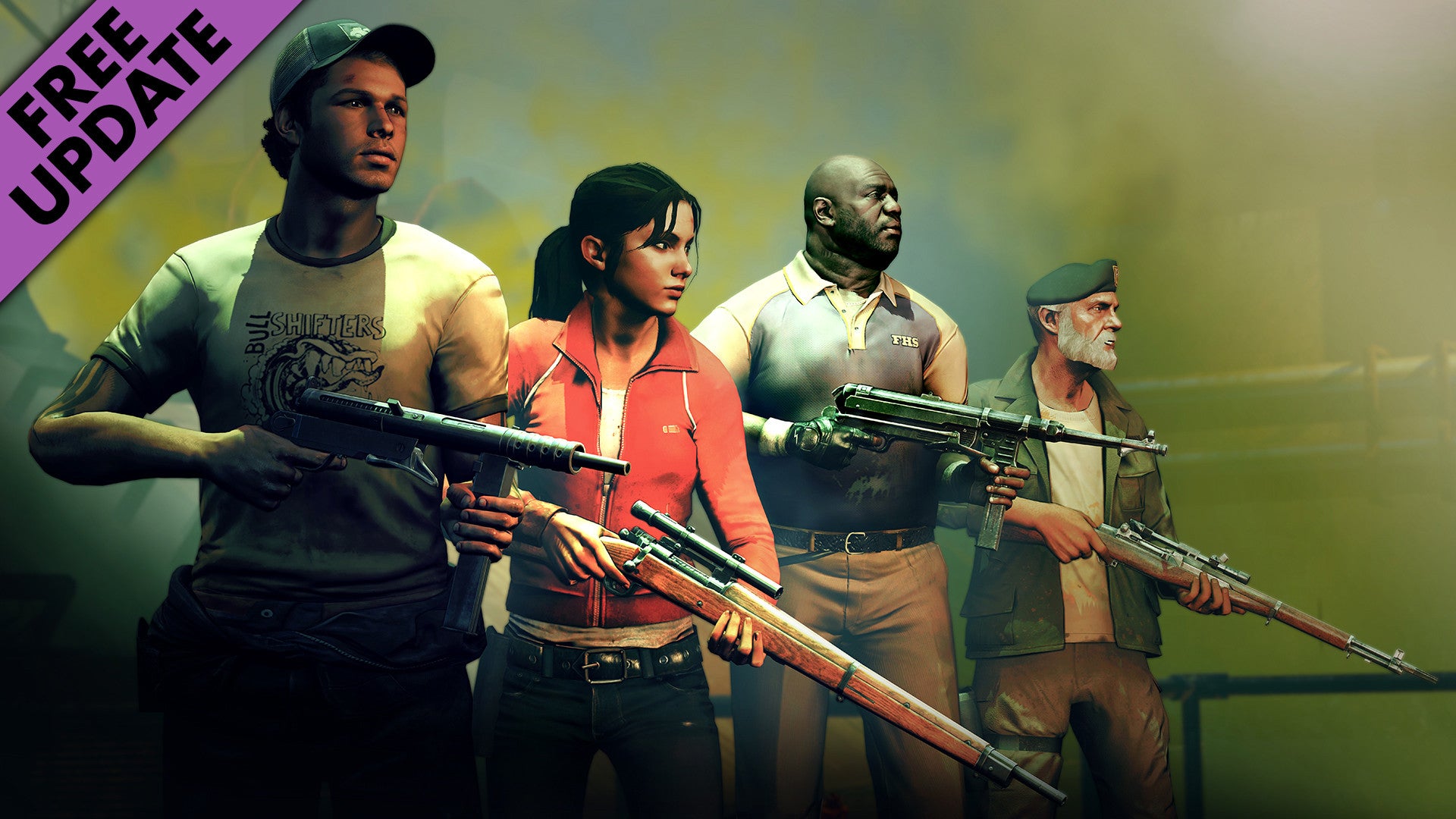 Image for Left 4 Dead cast added to Zombie Army Trilogy as free update